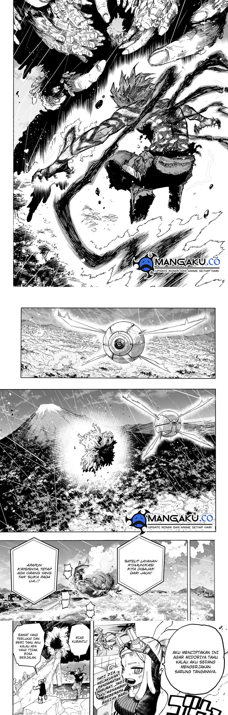 Boku no Hero Academia Chapter 415 Gambar 5