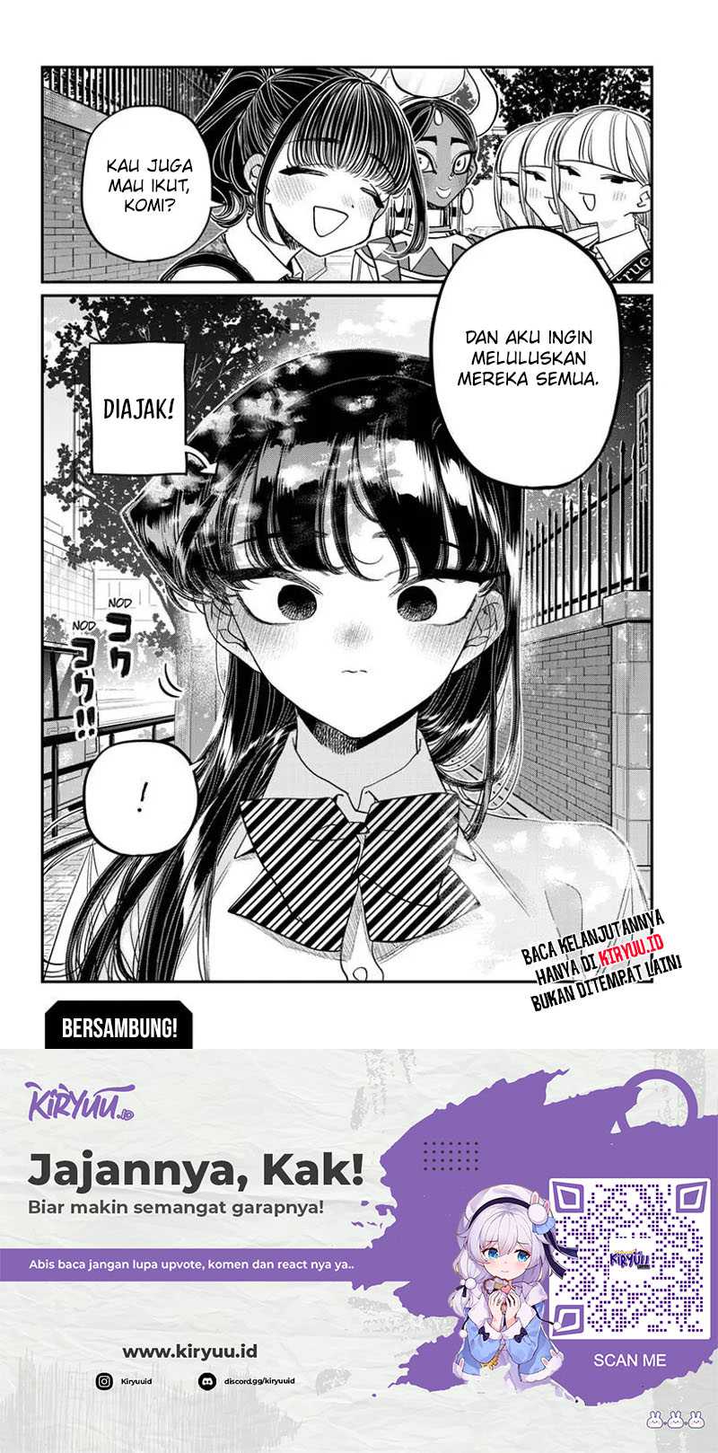 Komi-san wa Komyushou Desu Chapter 441 Gambar 19