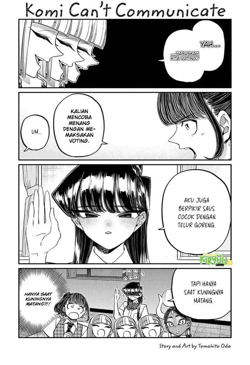 Manga Komi-san wa Komyushou Desu Chapter 441 gambar nomor 2