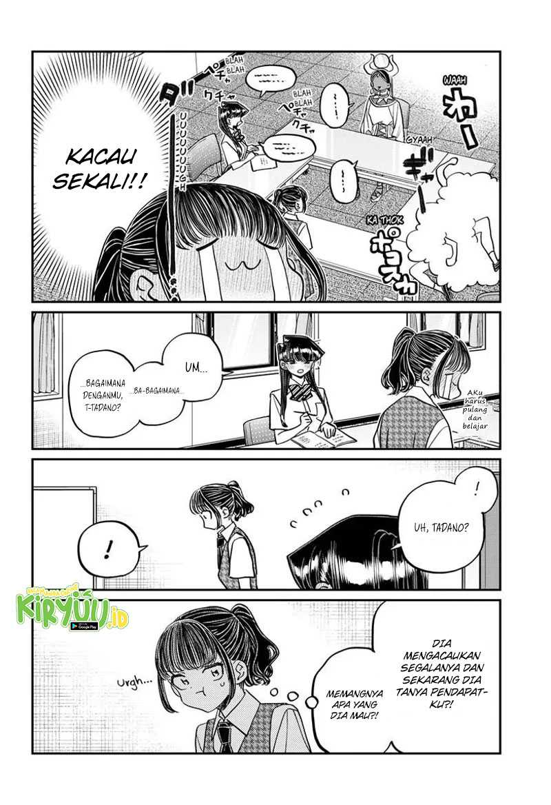 Komi-san wa Komyushou Desu Chapter 441 Gambar 7