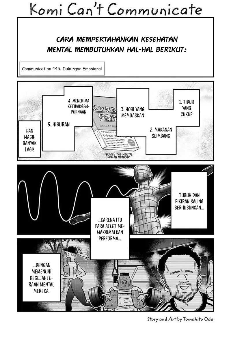 Manga Komi-san wa Komyushou Desu Chapter 443 gambar nomor 2