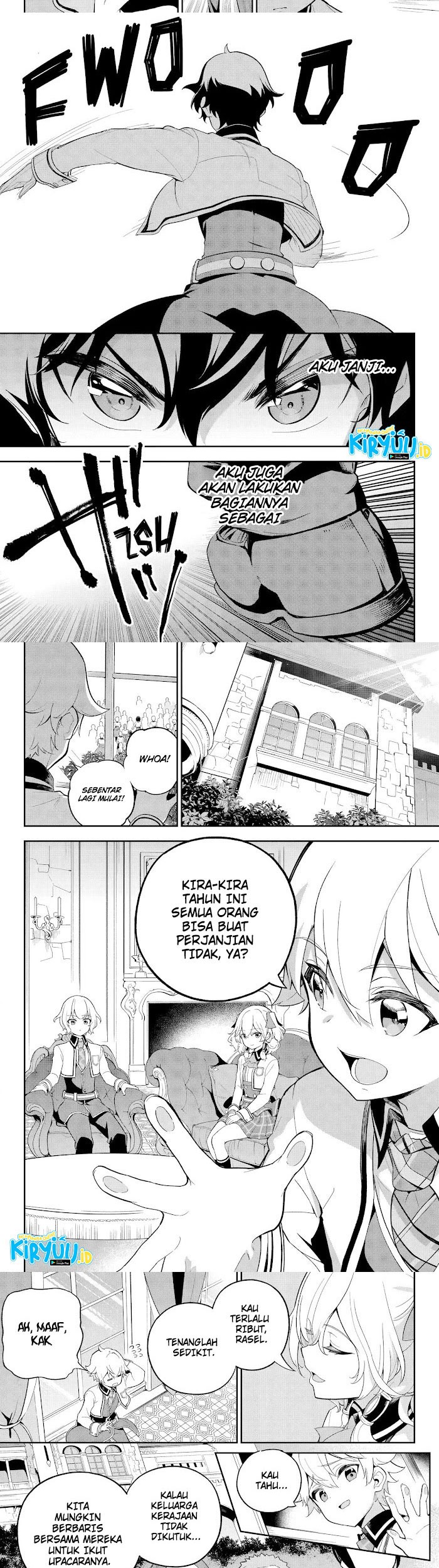 Chichi wa Eiyuu, Haha wa Seirei, Musume no Watashi wa Tenseisha Chapter 58 Gambar 8