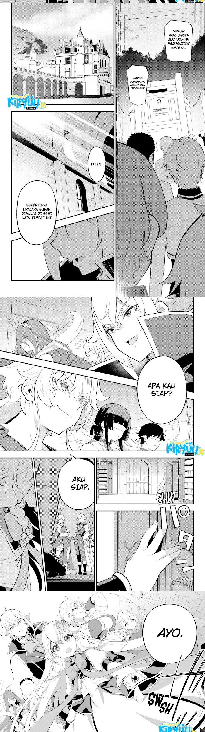 Chichi wa Eiyuu, Haha wa Seirei, Musume no Watashi wa Tenseisha Chapter 58 Gambar 12