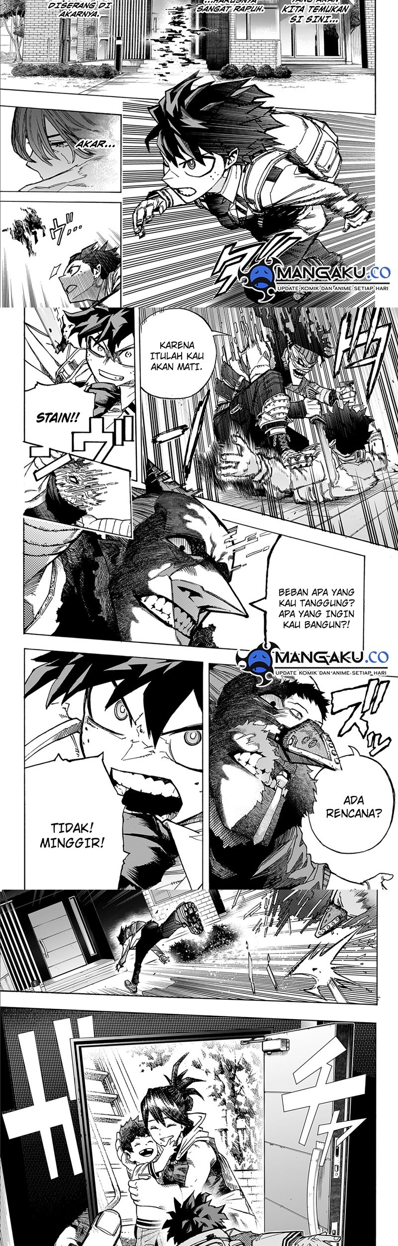 Boku no Hero Academia Chapter 417 Gambar 5