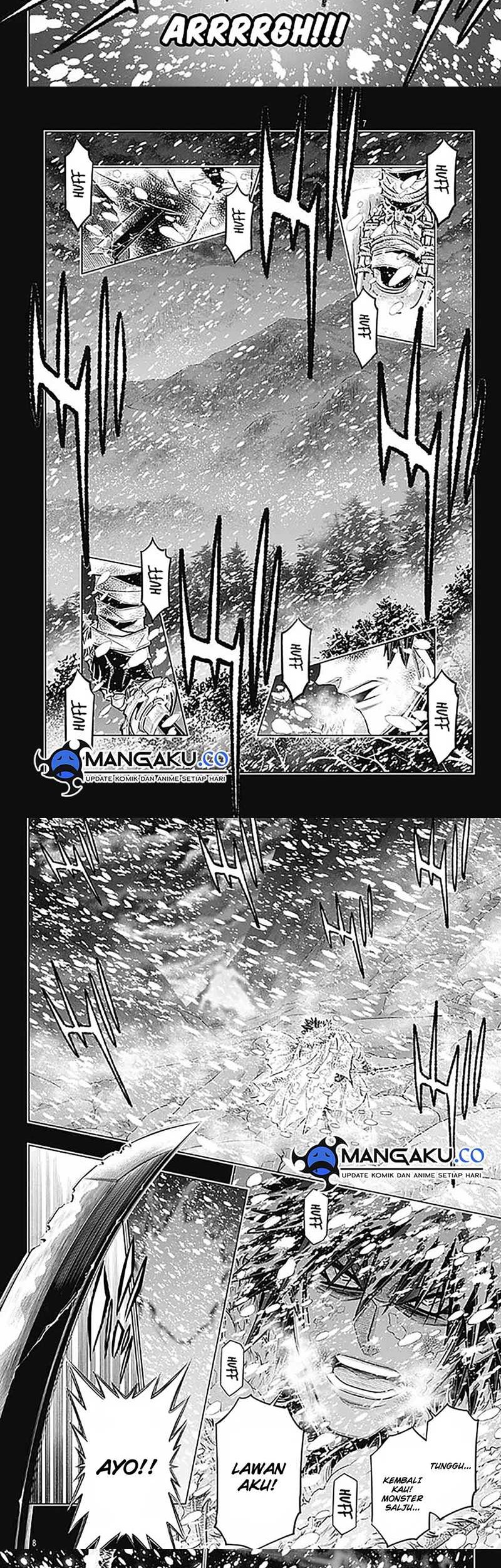 Rurouni Kenshin: Meiji Kenkaku Romantan – Hokkaido-hen Chapter 58 Gambar 4