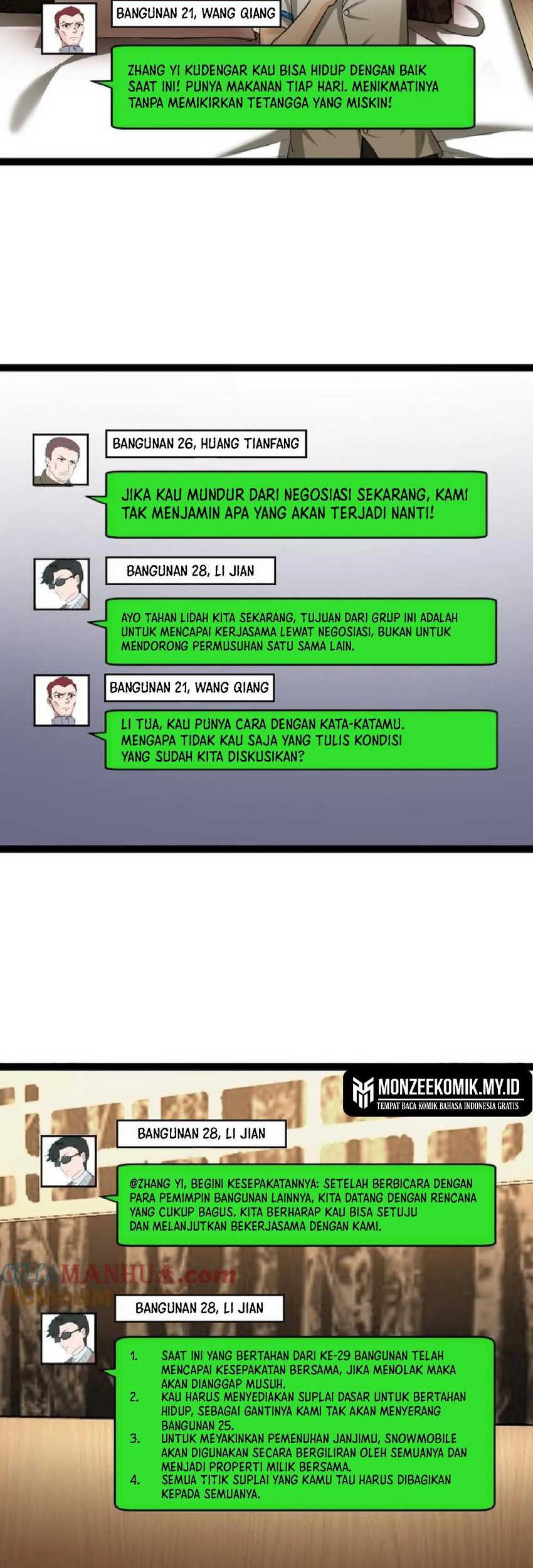 Freezing The World: I Built A Doomsday Safehouse Chapter 62 Gambar 3