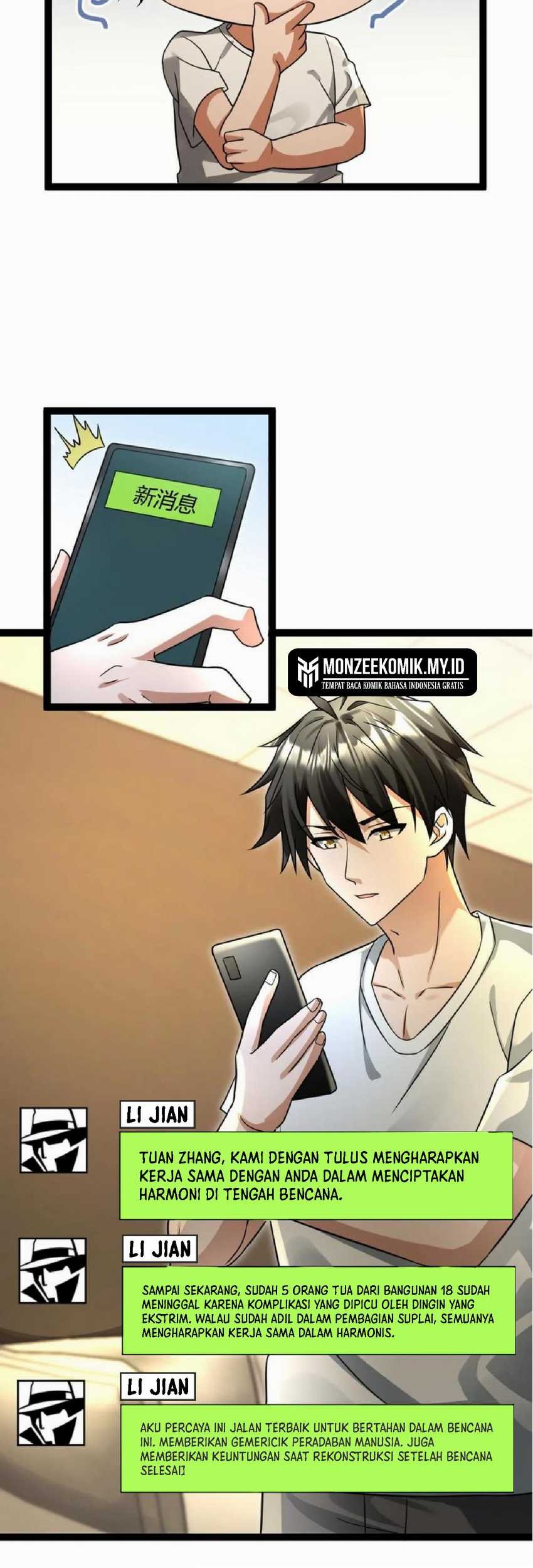 Freezing The World: I Built A Doomsday Safehouse Chapter 61 Gambar 4