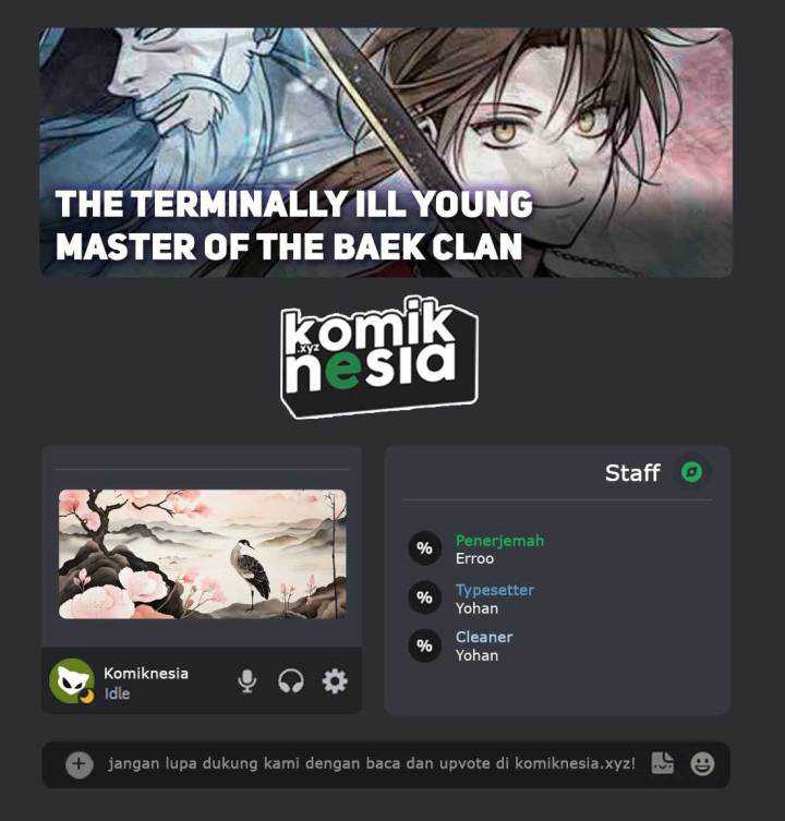 Komik The Terminally Ill Young Master of the Baek Clan Chapter 35 gambar nomor 1
