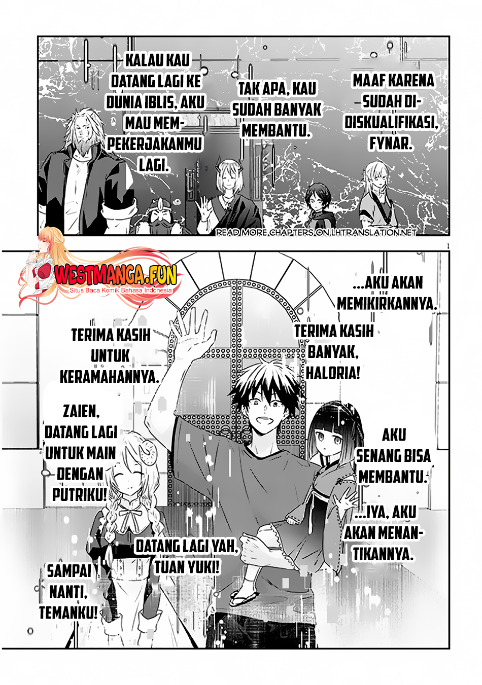 Manga Maou ni Natte node – Dungeon Tsukutte Jingai Musume to Honobono suru Chapter 69.1 gambar nomor 2