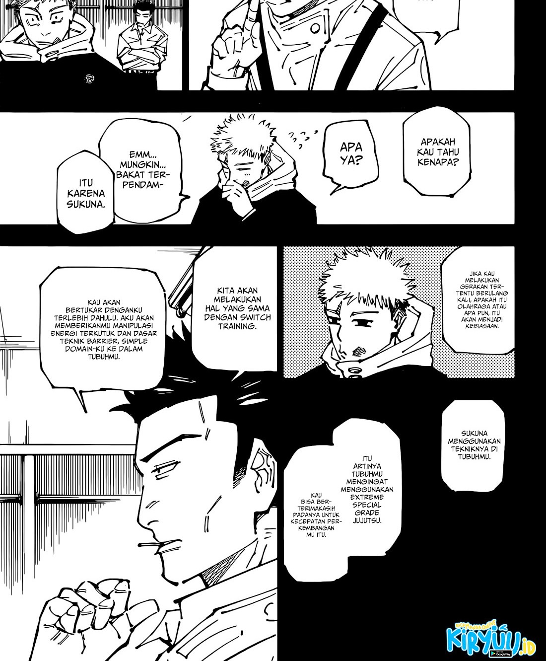 Jujutsu Kaisen Chapter 258 Gambar 8