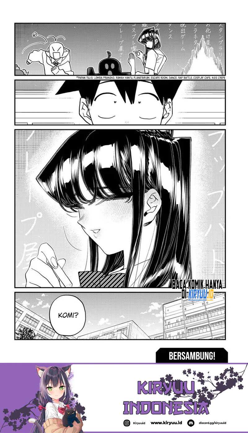 Komi-san wa Komyushou Desu Chapter 447 Gambar 7