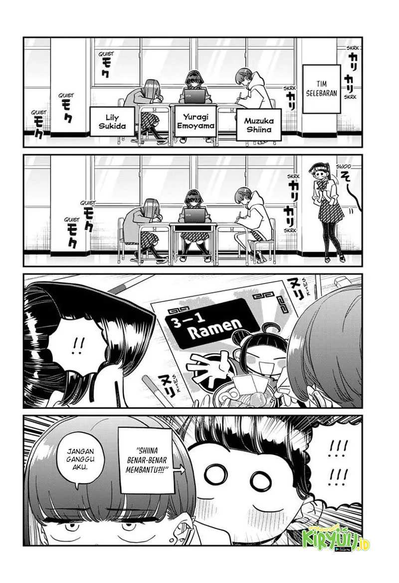 Komi-san wa Komyushou Desu Chapter 448 Gambar 11