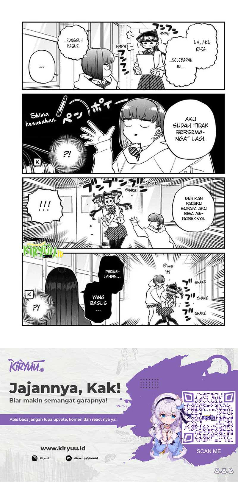 Komi-san wa Komyushou Desu Chapter 448 Gambar 12