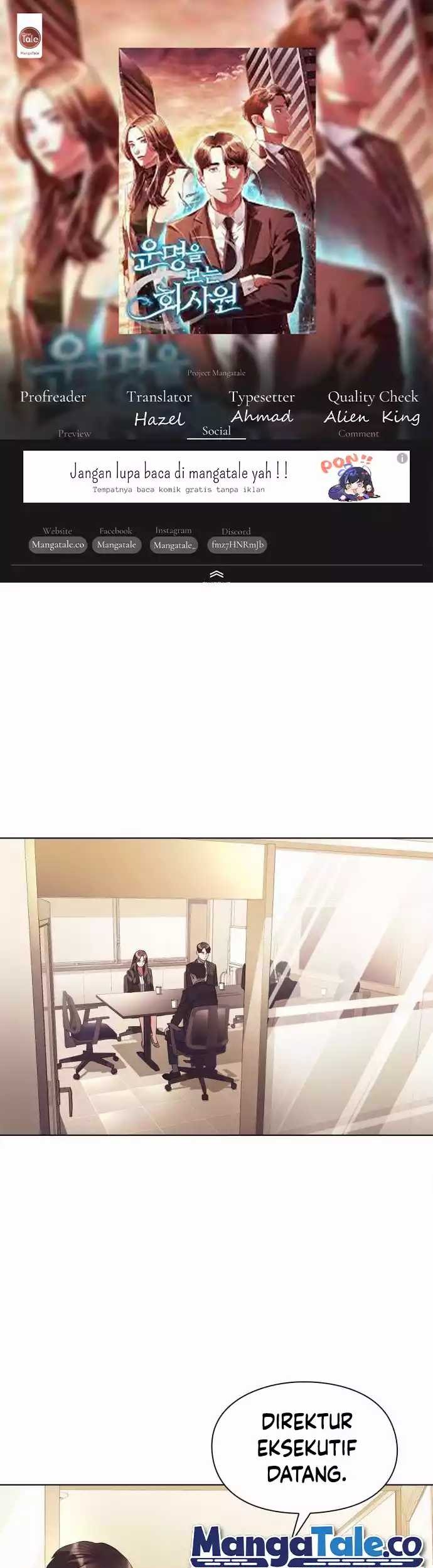 Komik Office Worker Who Sees Fate Chapter 12 gambar nomor 1