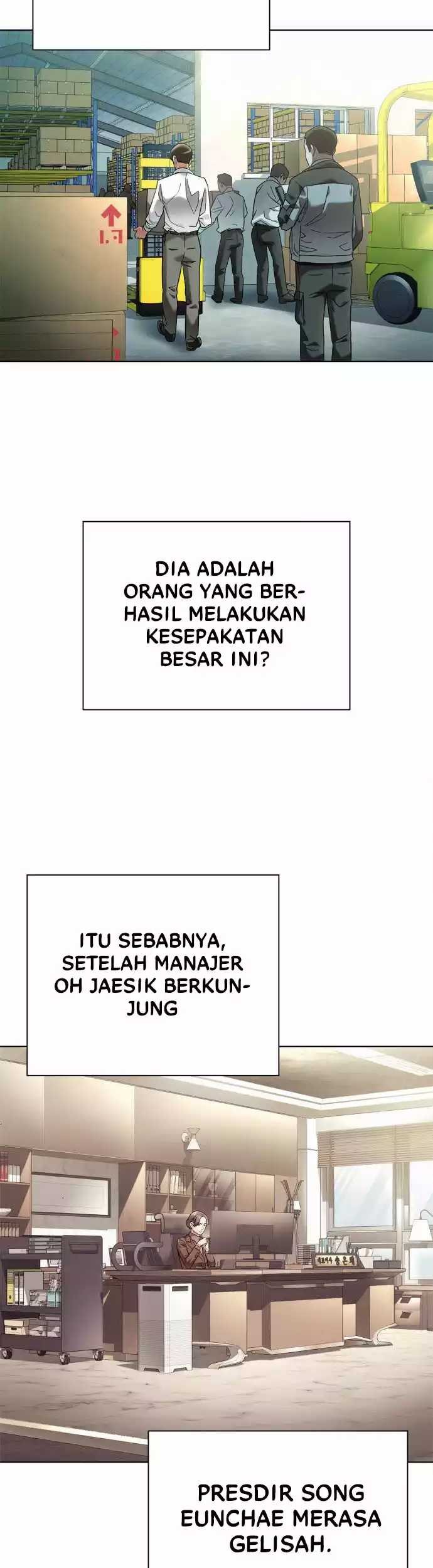 Office Worker Who Sees Fate Chapter 32 Gambar 42