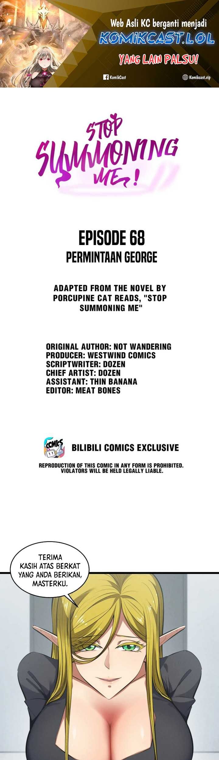 Manhua Please Stop Summoning Me! Chapter 68 gambar nomor 2