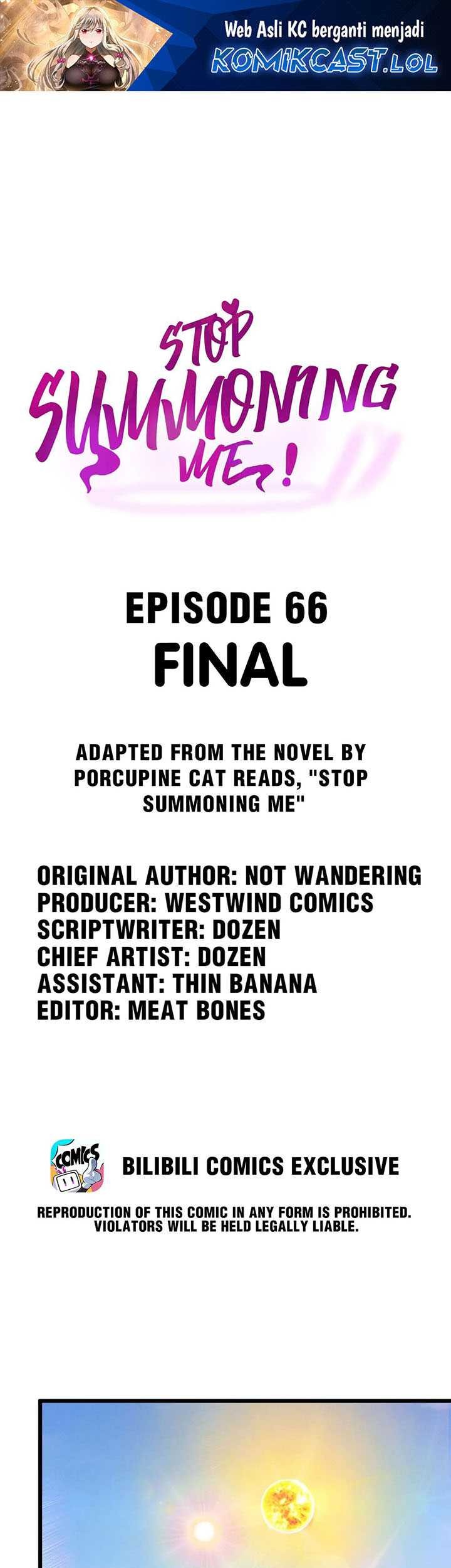 Manhua Please Stop Summoning Me! Chapter 66 gambar nomor 2