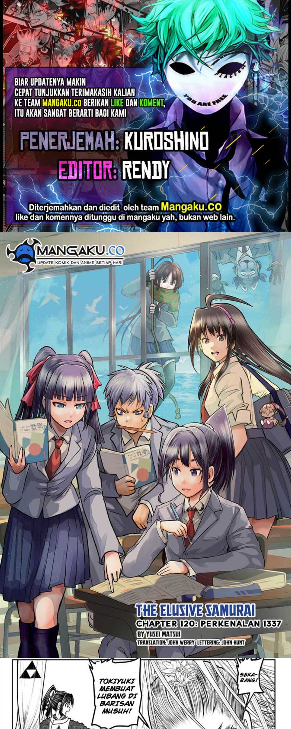 Komik The Elusive Samurai Chapter 120 gambar nomor 1