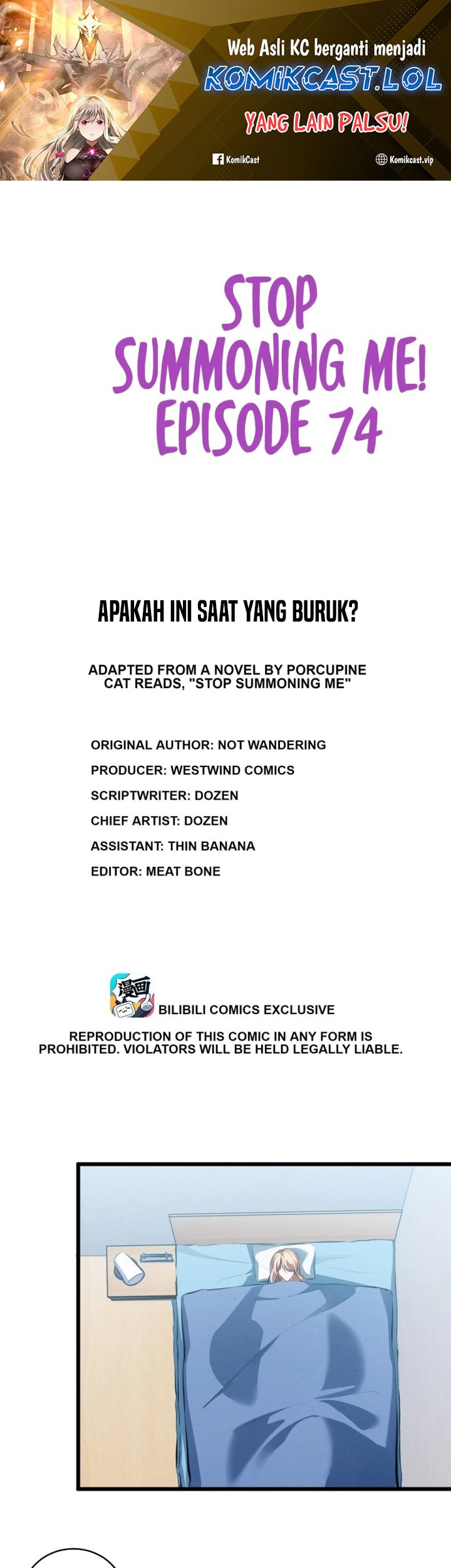 Manhua Please Stop Summoning Me! Chapter 74 gambar nomor 2