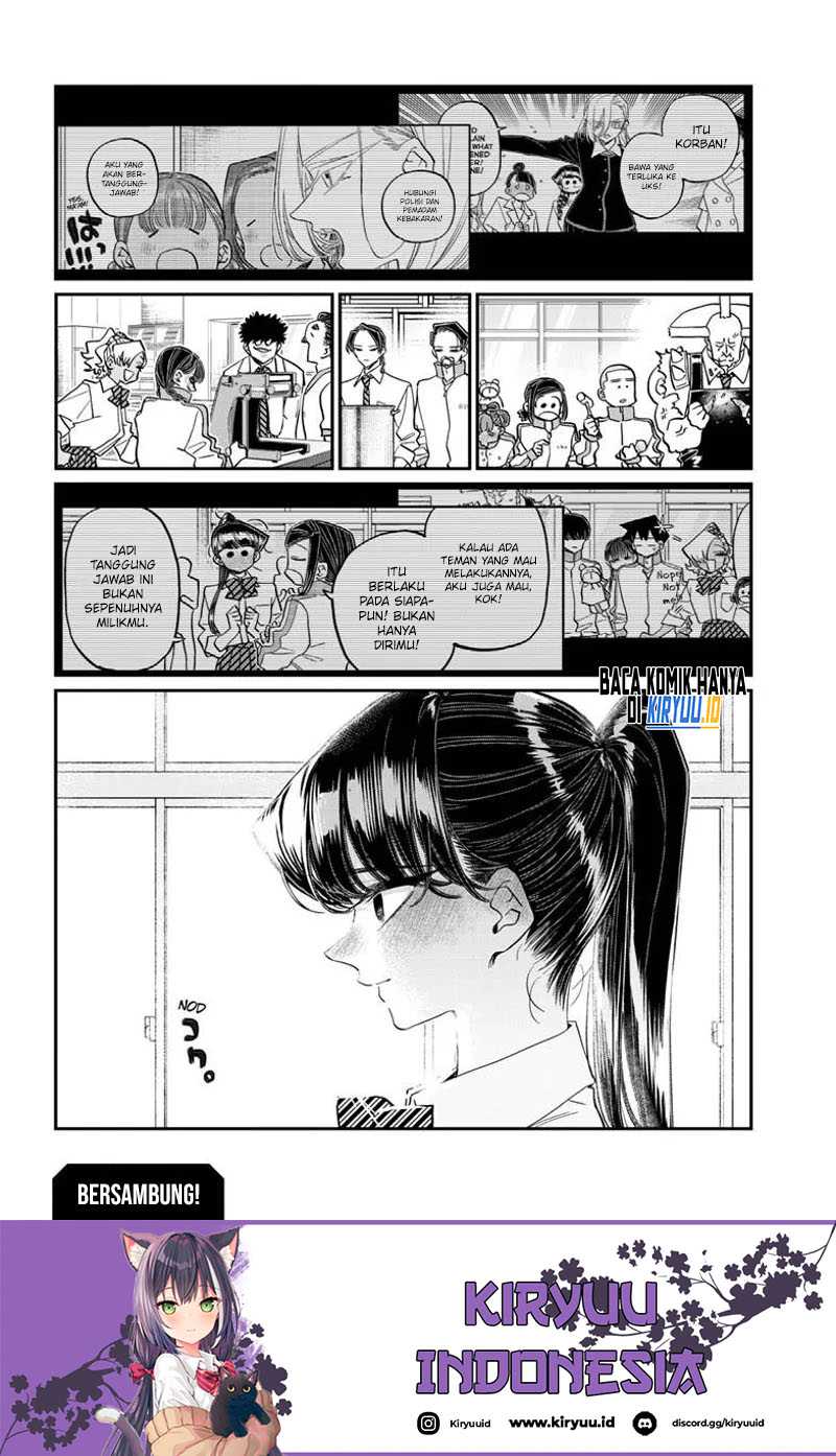 Komi-san wa Komyushou Desu Chapter 449 Gambar 19