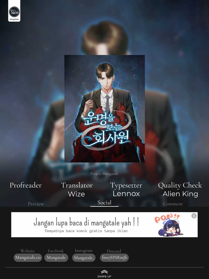 Komik Office Worker Who Sees Fate Chapter 49 gambar nomor 1