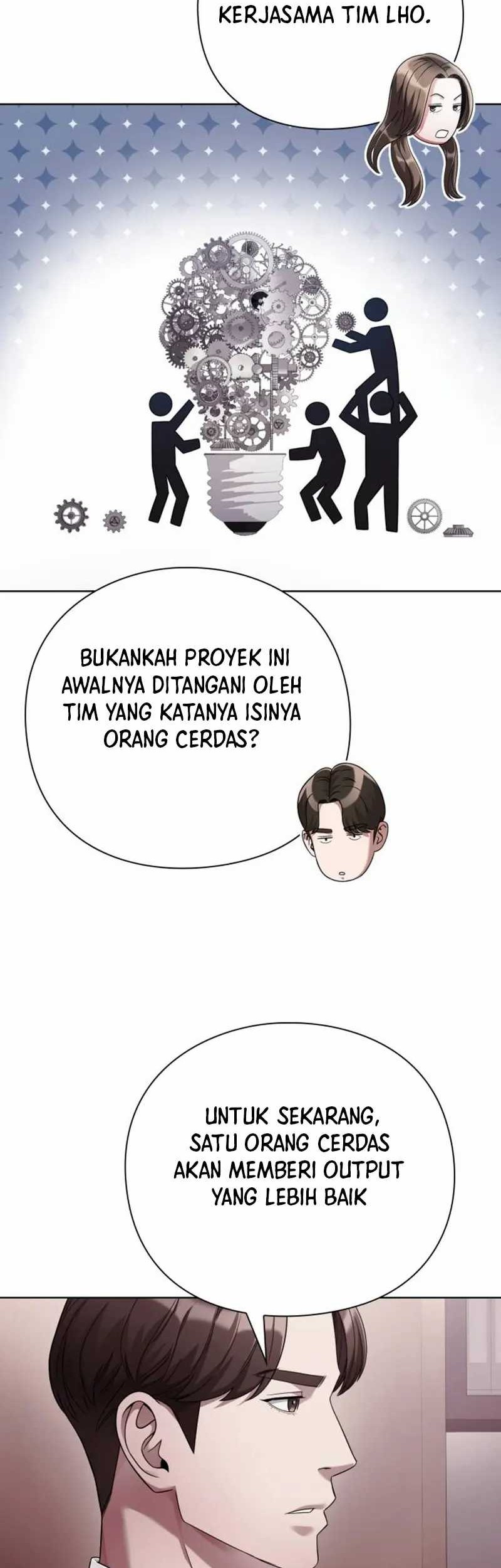Office Worker Who Sees Fate Chapter 45 Gambar 38