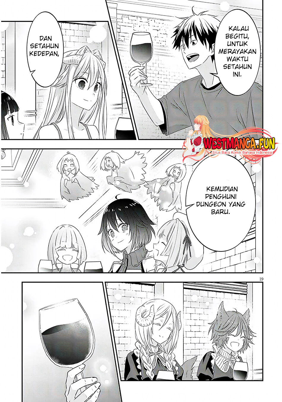 Maou ni Natte node – Dungeon Tsukutte Jingai Musume to Honobono suru Chapter 70.2 Gambar 8