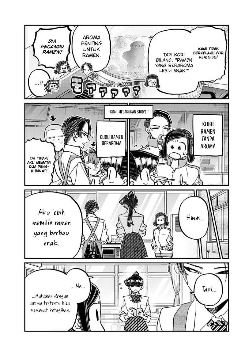 Komi-san wa Komyushou Desu Chapter 450 Gambar 4