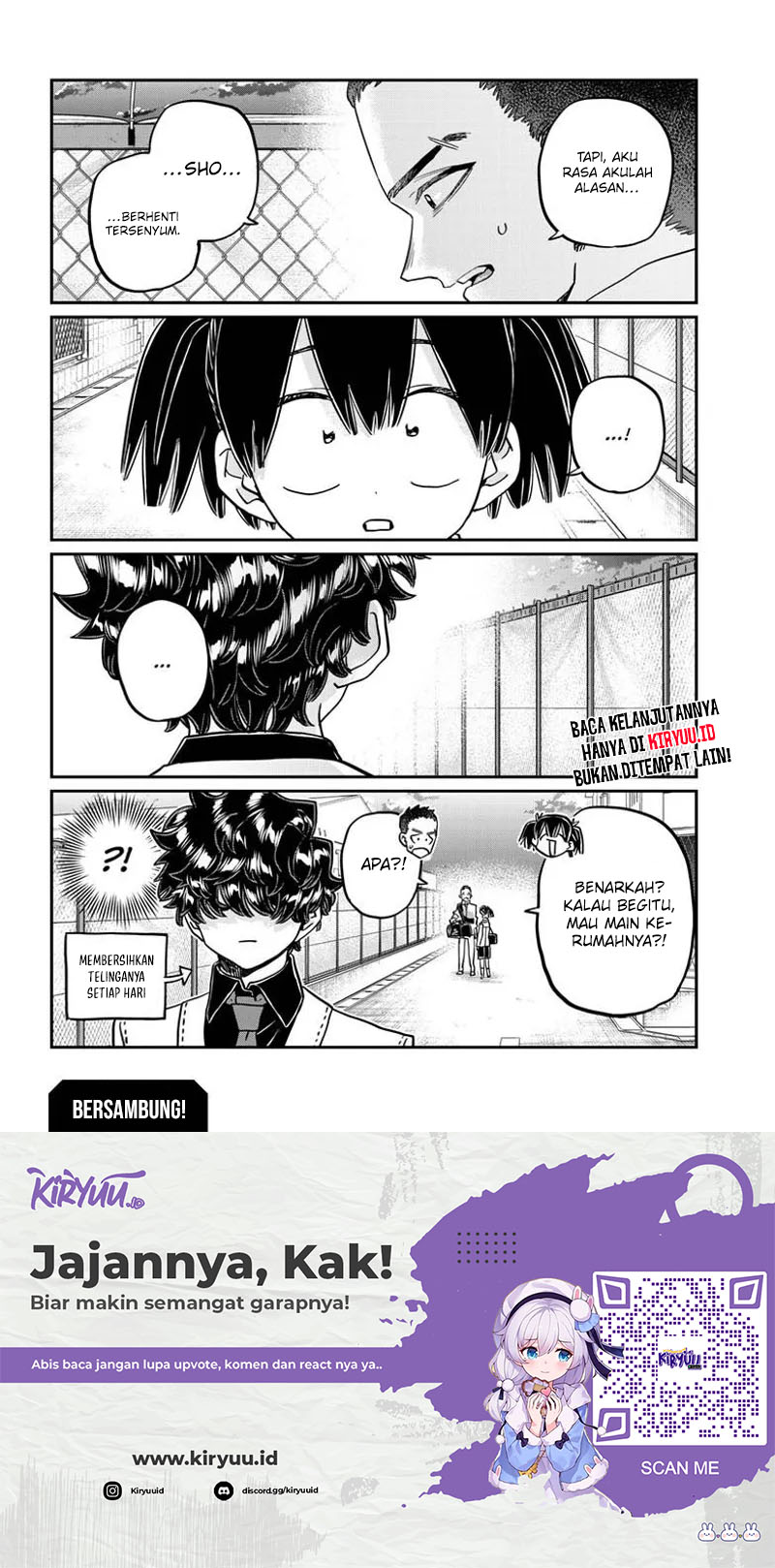 Komi-san wa Komyushou Desu Chapter 460 Gambar 19