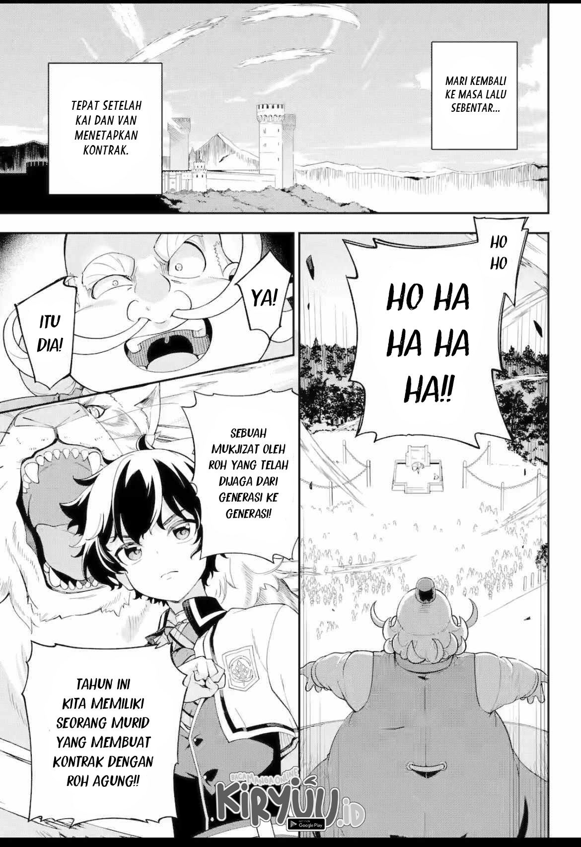 Manga Chichi wa Eiyuu, Haha wa Seirei, Musume no Watashi wa Tenseisha Chapter 61.1 gambar nomor 2