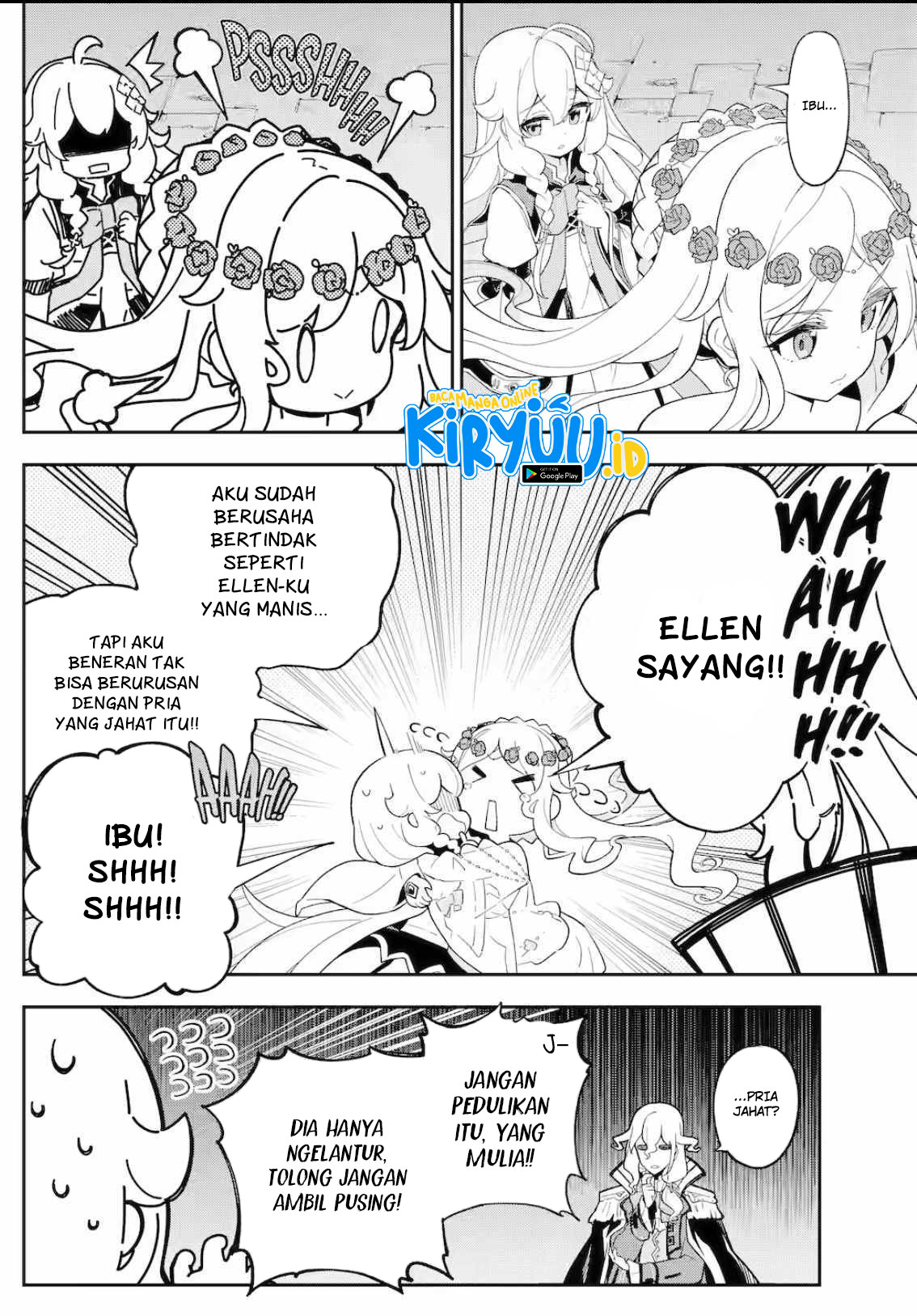 Chichi wa Eiyuu, Haha wa Seirei, Musume no Watashi wa Tenseisha Chapter 61.2 Gambar 11