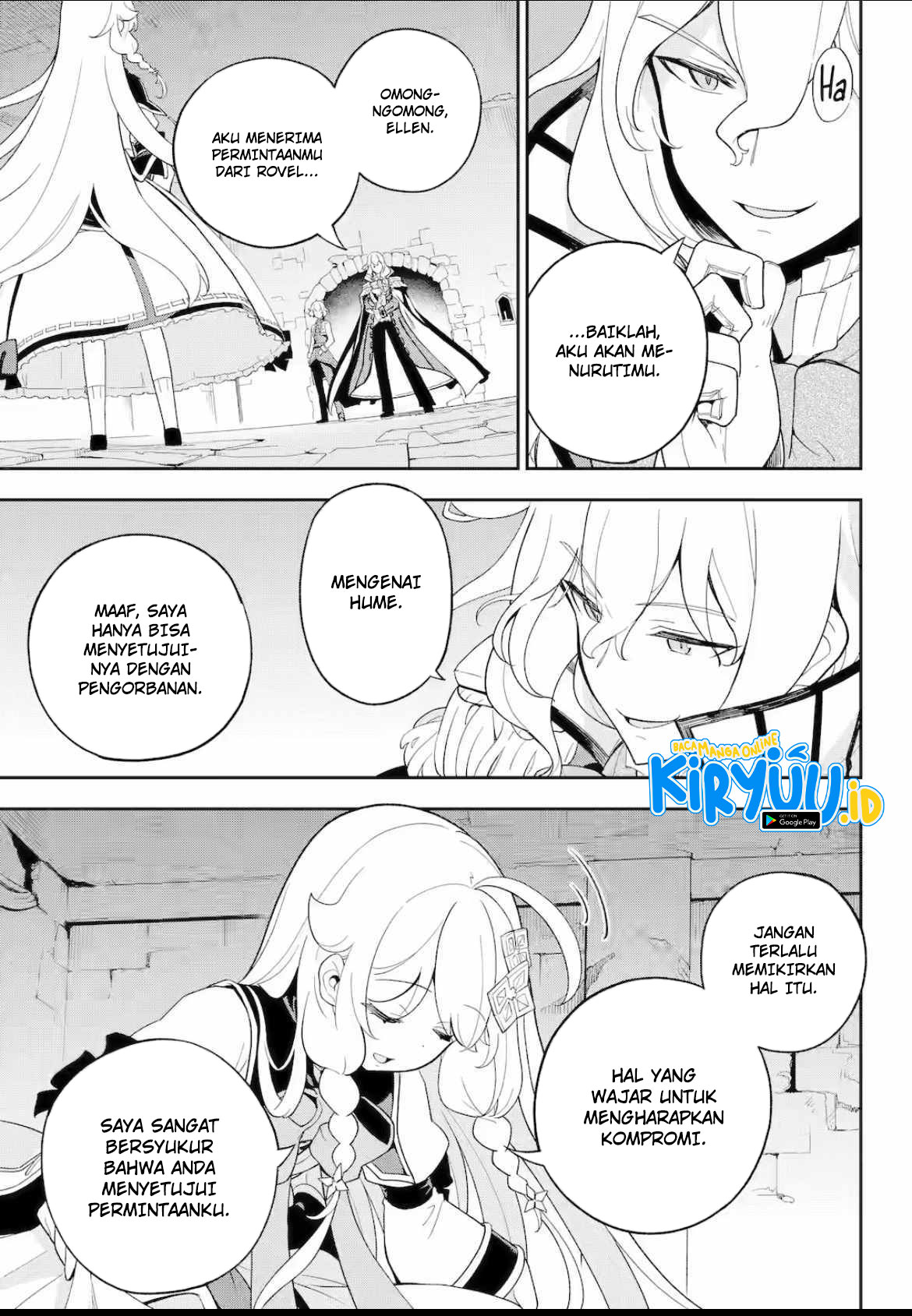 Chichi wa Eiyuu, Haha wa Seirei, Musume no Watashi wa Tenseisha Chapter 61.2 Gambar 12