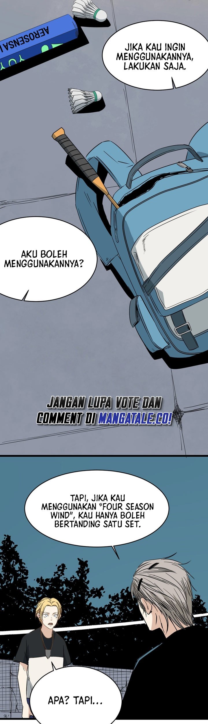 Badminton Ghost Chapter 17 Gambar 3