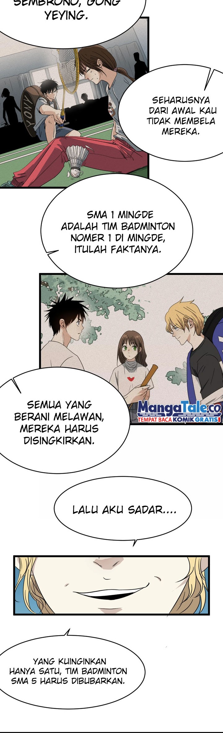 Badminton Ghost Chapter 13 Gambar 13