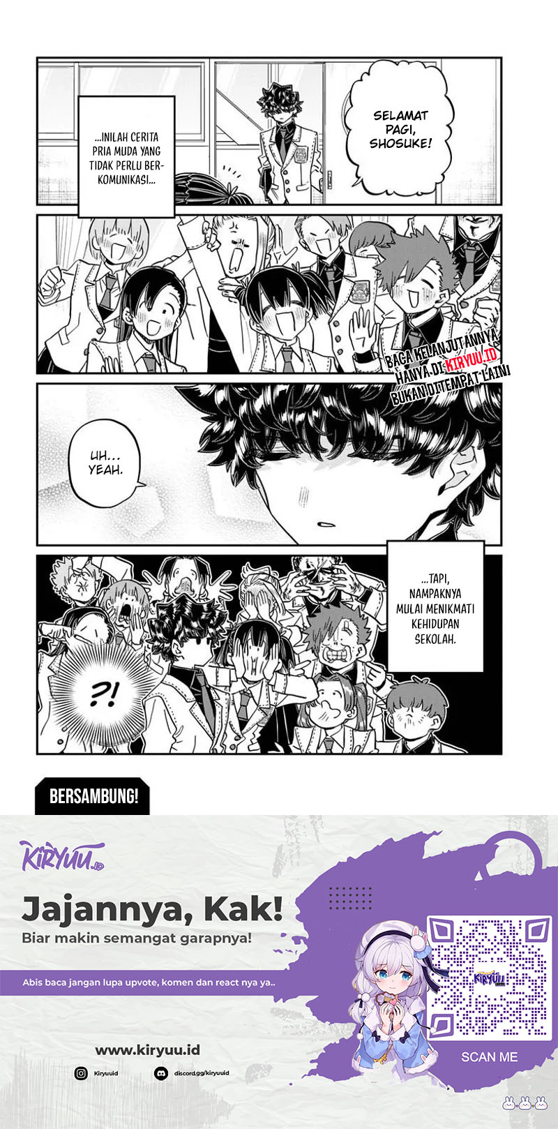 Komi-san wa Komyushou Desu Chapter 462 Gambar 19