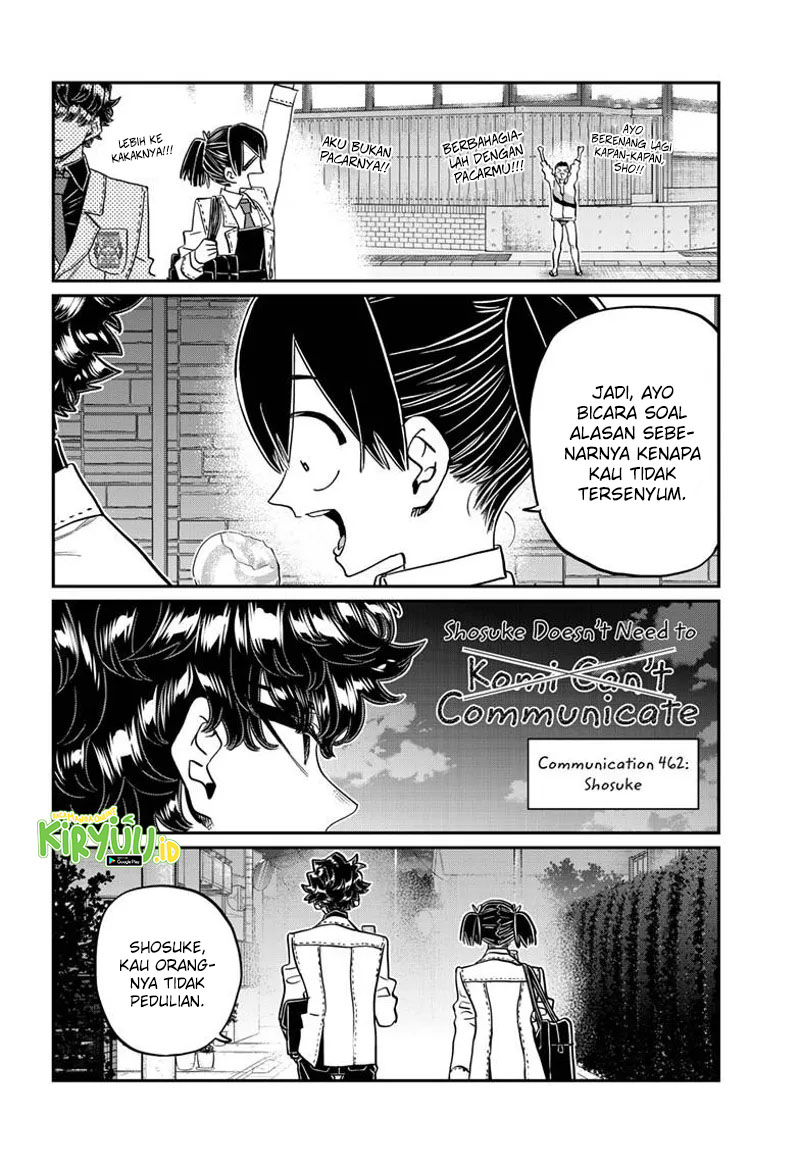 Komi-san wa Komyushou Desu Chapter 462 Gambar 3