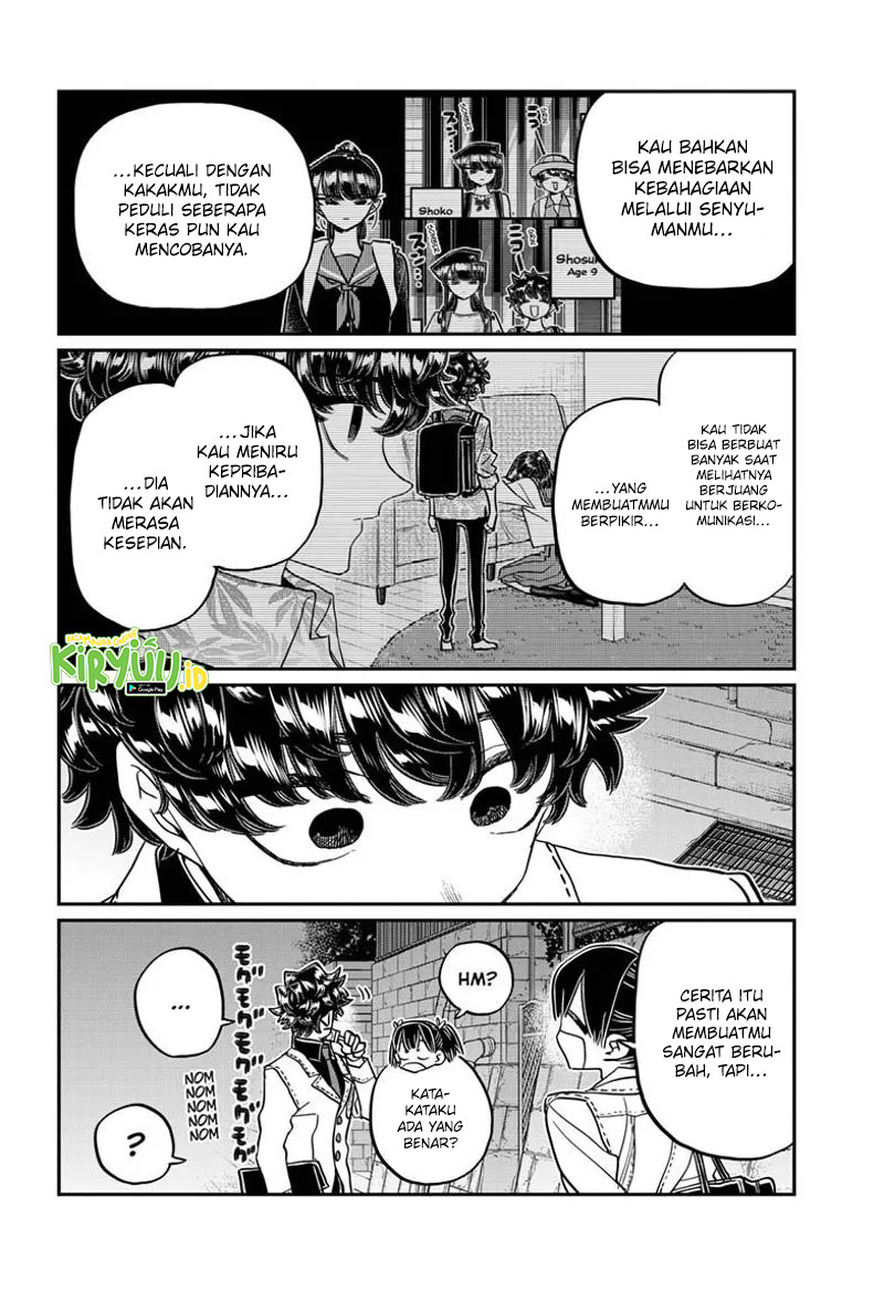 Komi-san wa Komyushou Desu Chapter 462 Gambar 9