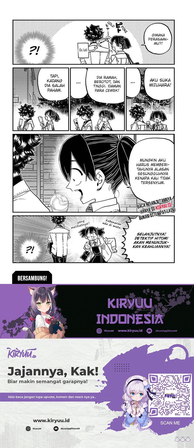 Komi-san wa Komyushou Desu Chapter 461 Gambar 19