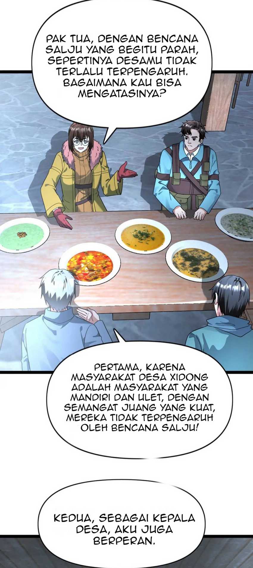 Freezing The World: I Built A Doomsday Safehouse Chapter 180 Gambar 15