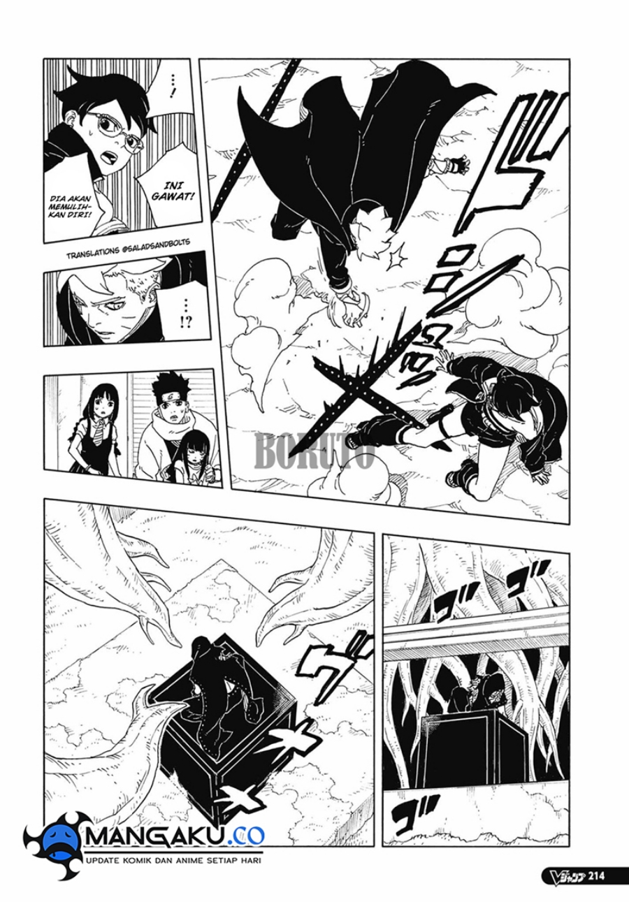 Boruto: Two Blue Vortex Chapter 12.1 Gambar 18