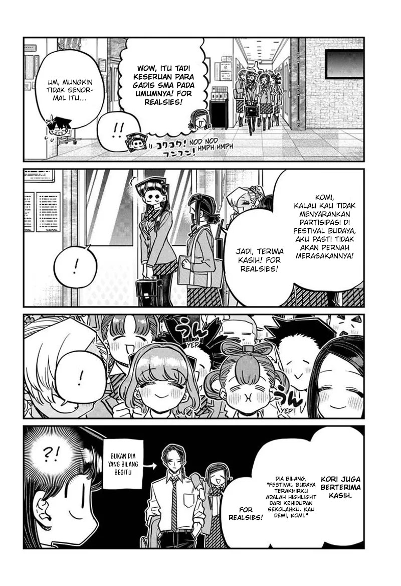 Komi-san wa Komyushou Desu Chapter 456 Gambar 15