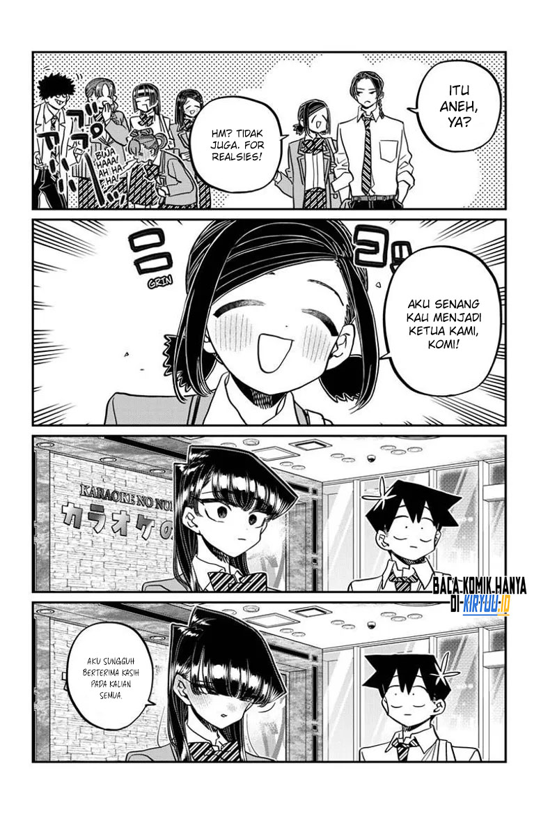 Komi-san wa Komyushou Desu Chapter 456 Gambar 17
