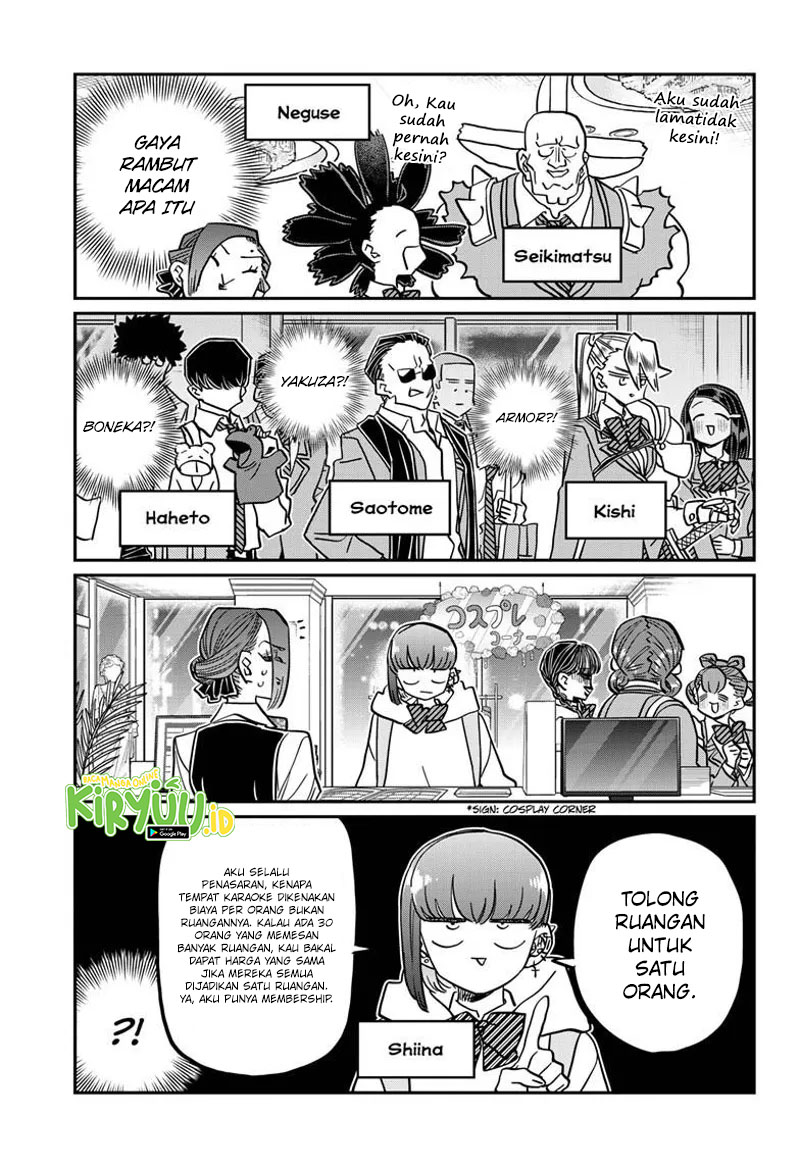 Komi-san wa Komyushou Desu Chapter 456 Gambar 8
