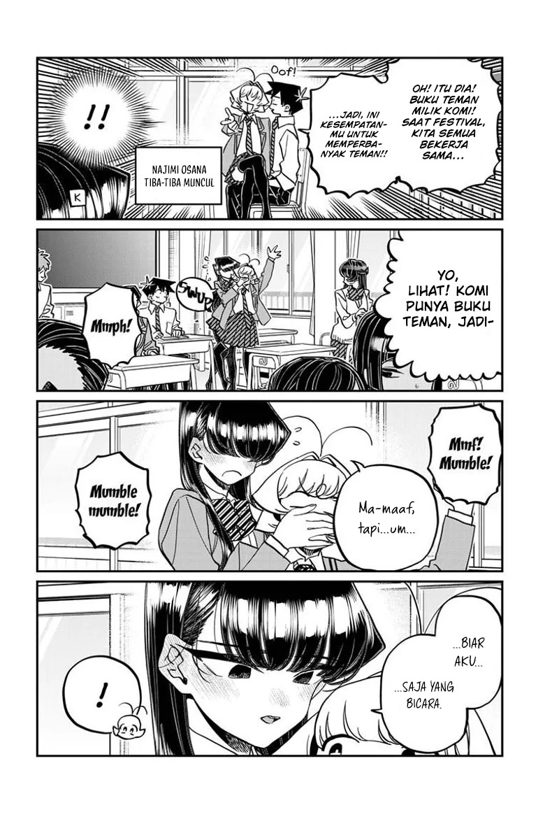 Komi-san wa Komyushou Desu Chapter 458 Gambar 3
