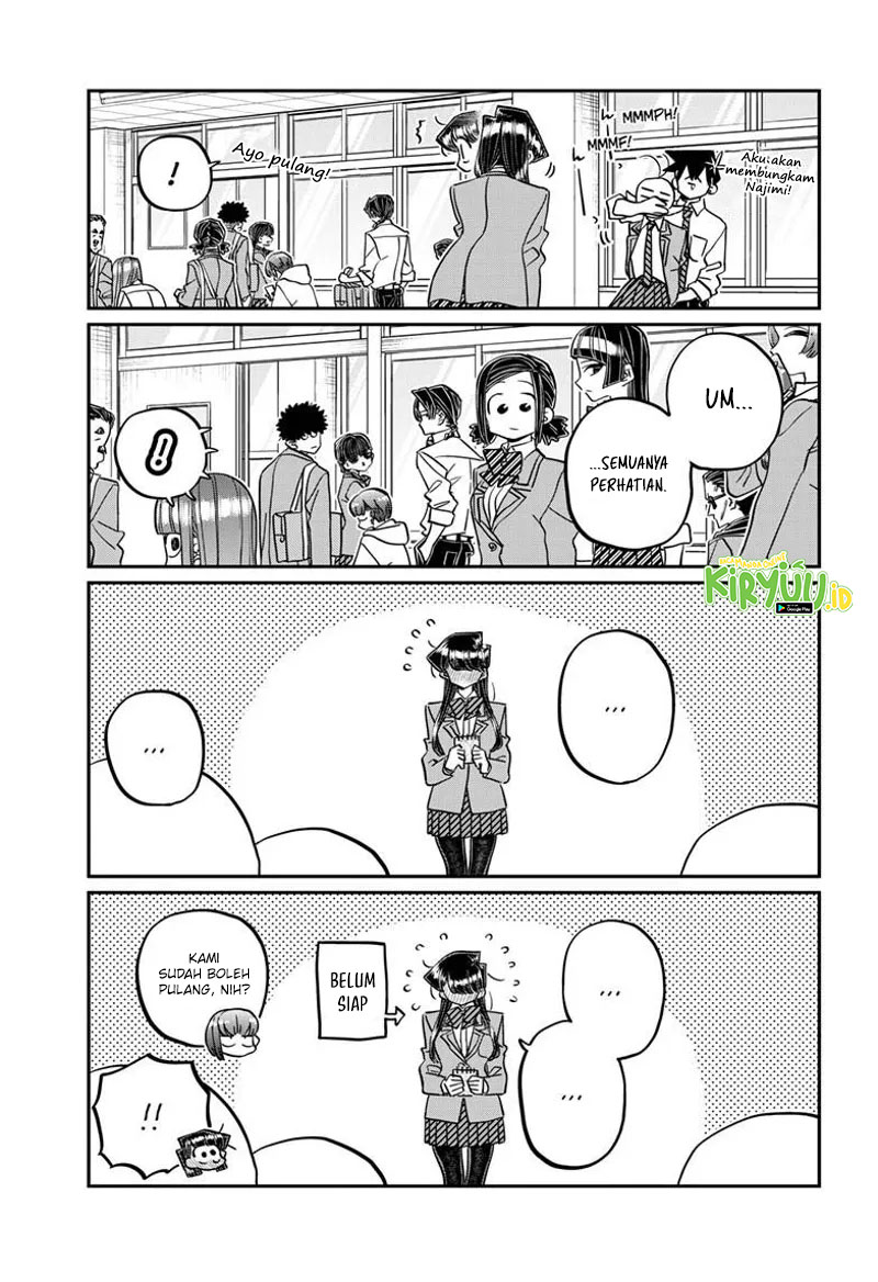 Komi-san wa Komyushou Desu Chapter 458 Gambar 4