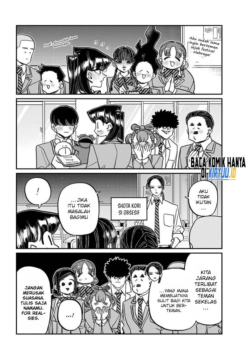 Komi-san wa Komyushou Desu Chapter 458 Gambar 7