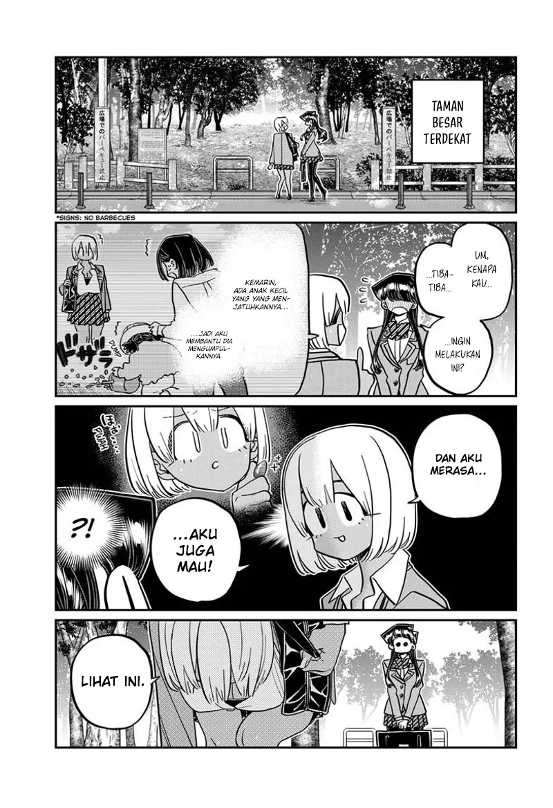 Komi-san wa Komyushou Desu Chapter 459 Gambar 3