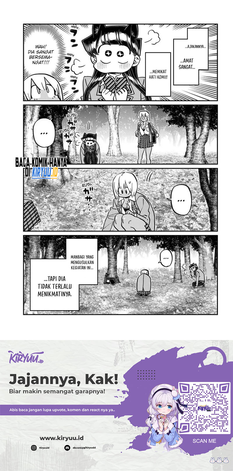 Komi-san wa Komyushou Desu Chapter 459 Gambar 5