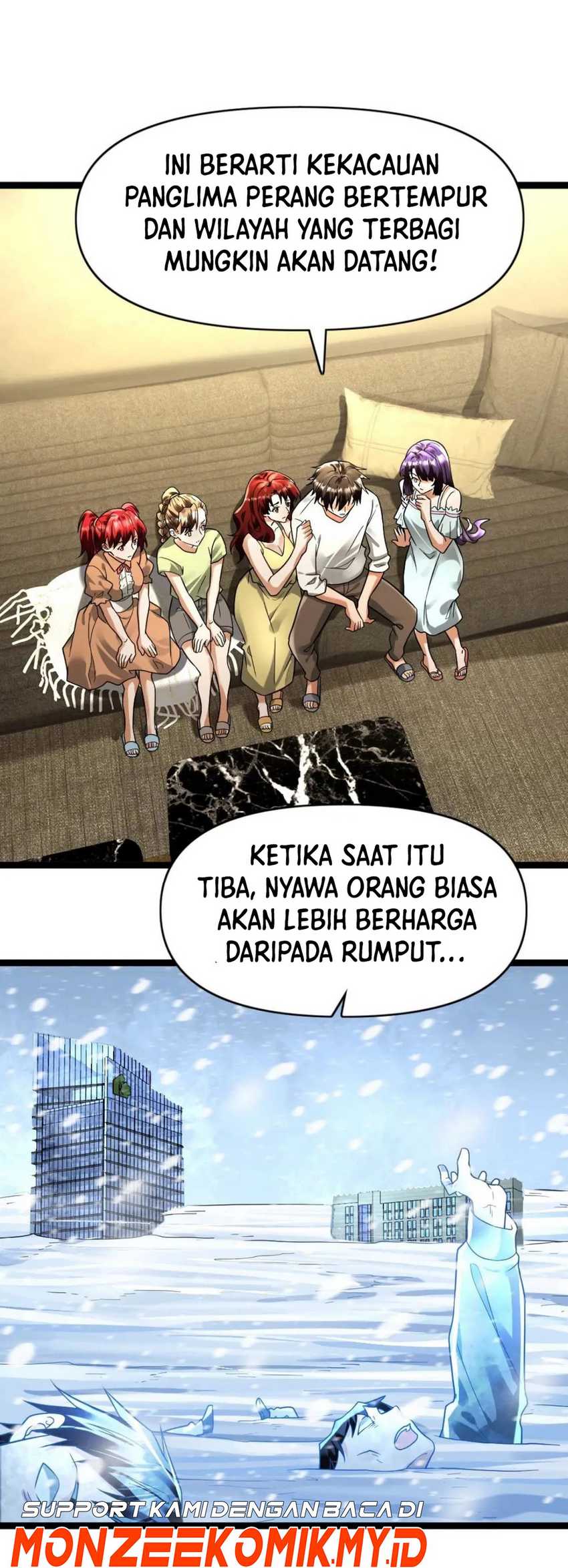 Freezing The World: I Built A Doomsday Safehouse Chapter 165 Gambar 20