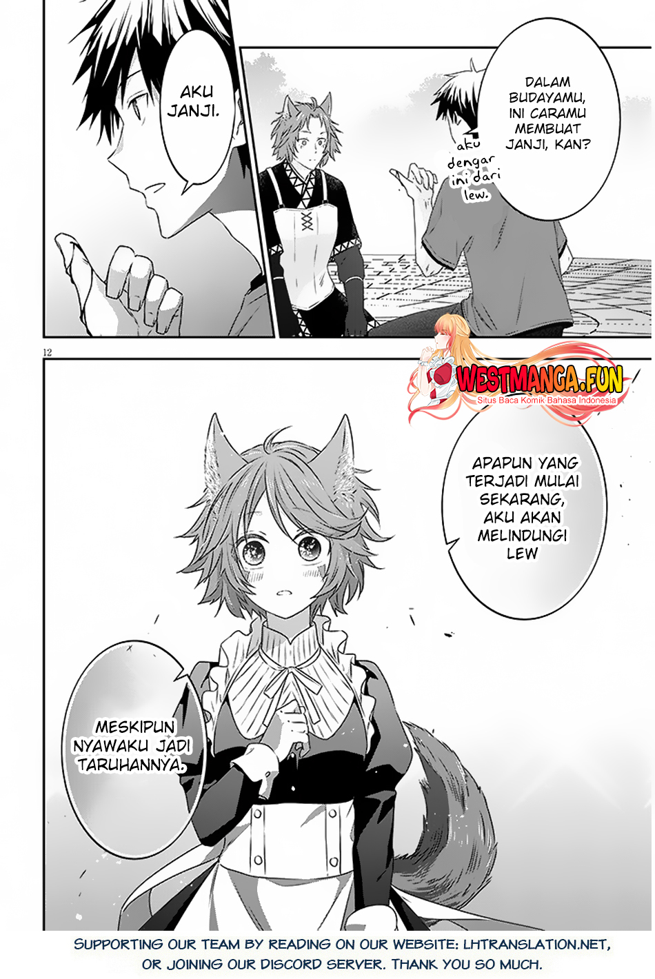 Maou ni Natte node – Dungeon Tsukutte Jingai Musume to Honobono suru Chapter 72.1 Gambar 15